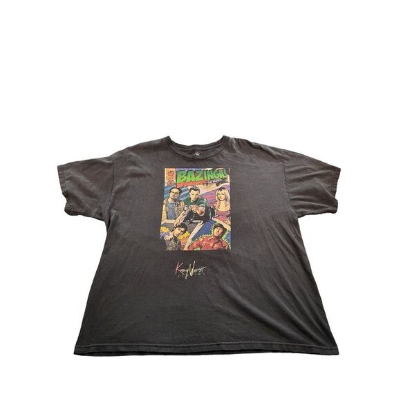 Vintage Big Bang Theory Y2K‎ Tshirt Men Sz XXL Big Graphic Ripple Junction TV - Picture 1 of 9